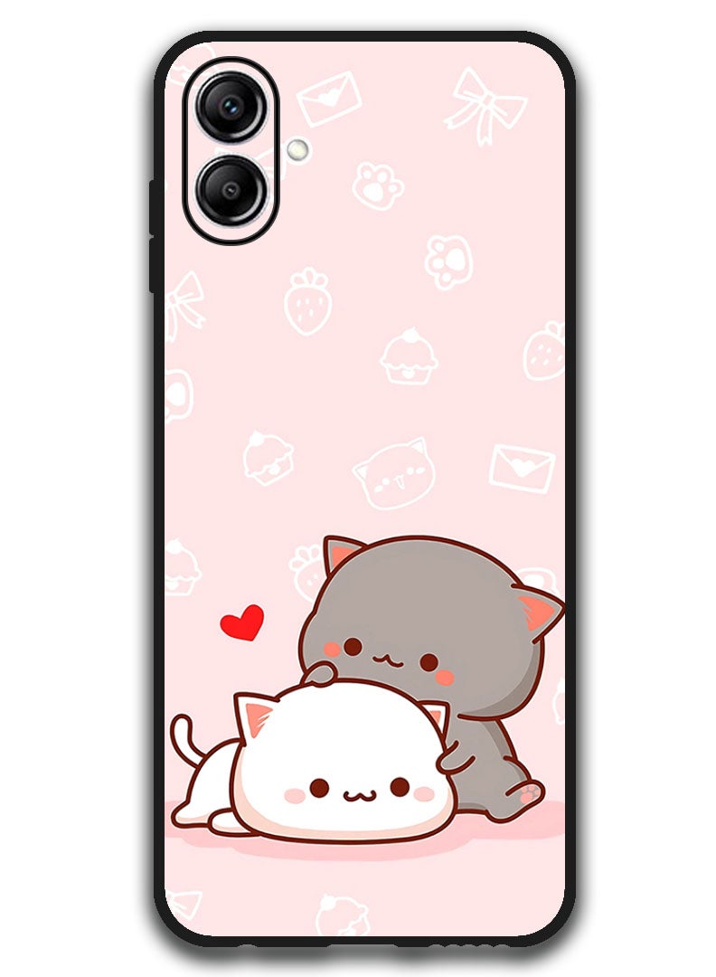 Theodor Case Compatible with Samsung Galaxy A07 6.7 Inch Protection Shockproof Bumper Cover Cat Lovers - Image 1